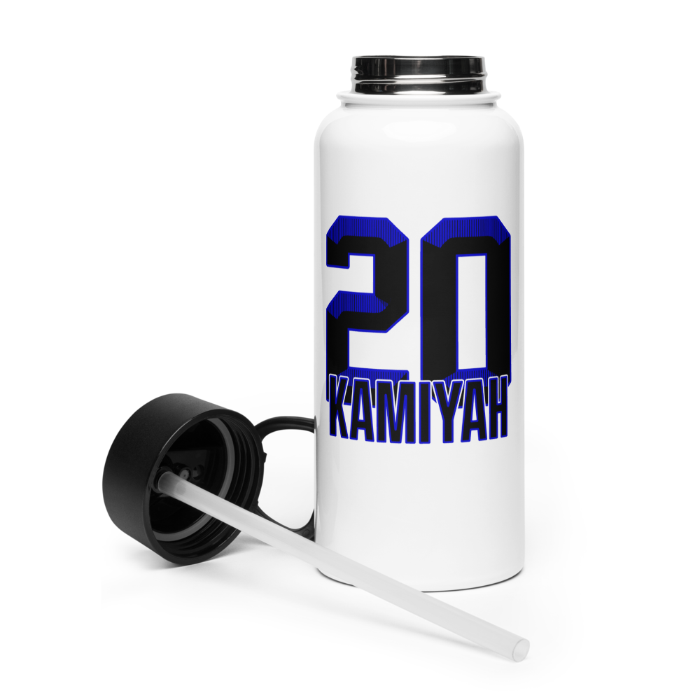 Kamiyah Malone | Jersey Style Stainless Steel Water Bottle