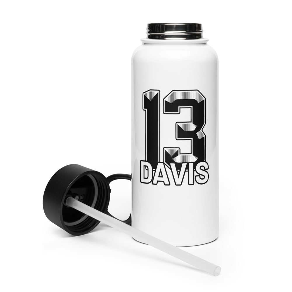 Drake Davis | Jersey Style Stainless Steel Water Bottle