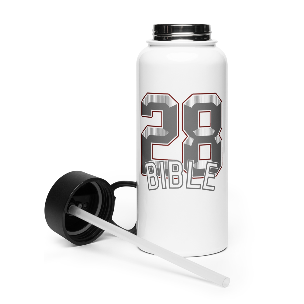 Lilyannah Bible | Jersey Style Stainless Steel Water Bottle