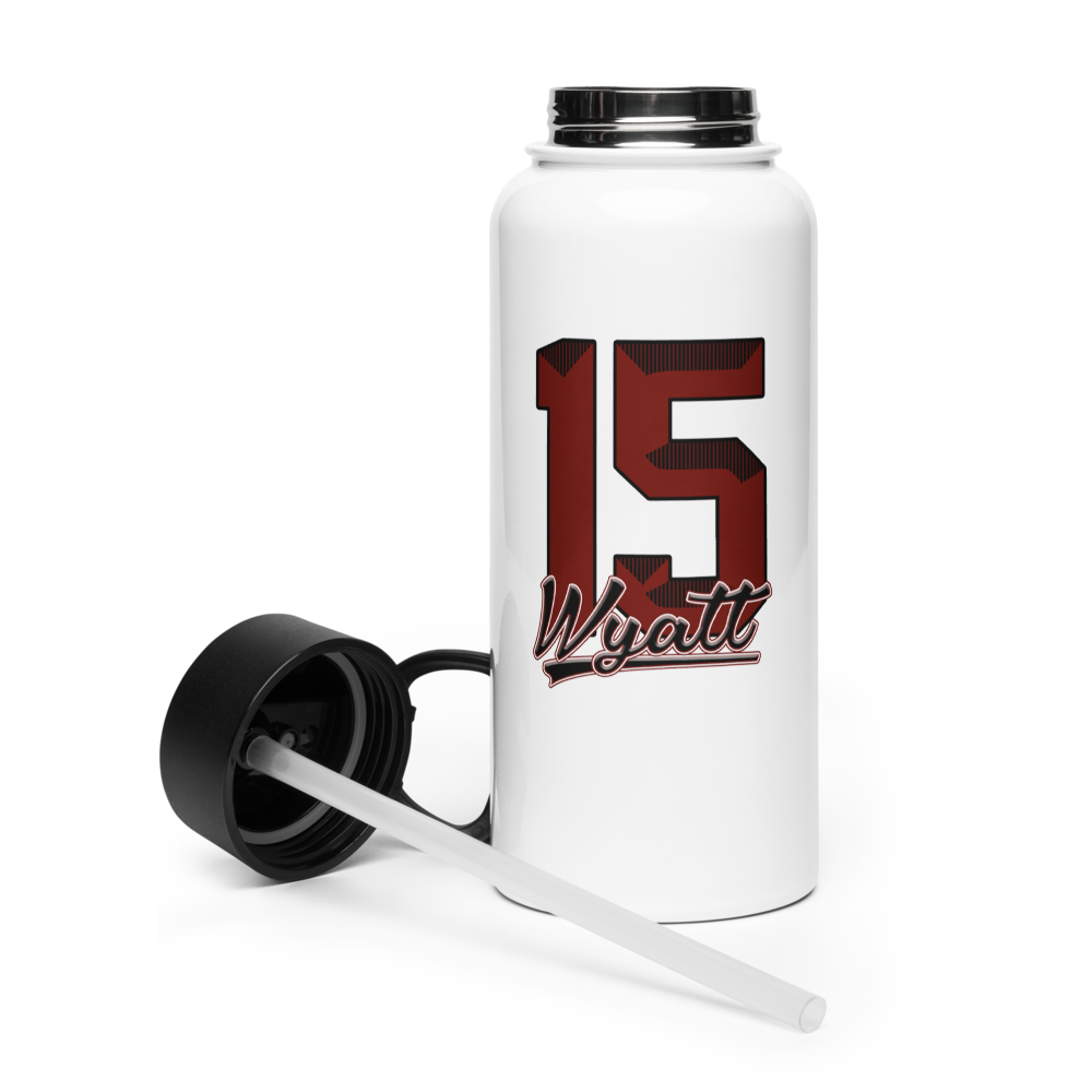 Wyatt Henry | Jersey Style Stainless Steel Water Bottle