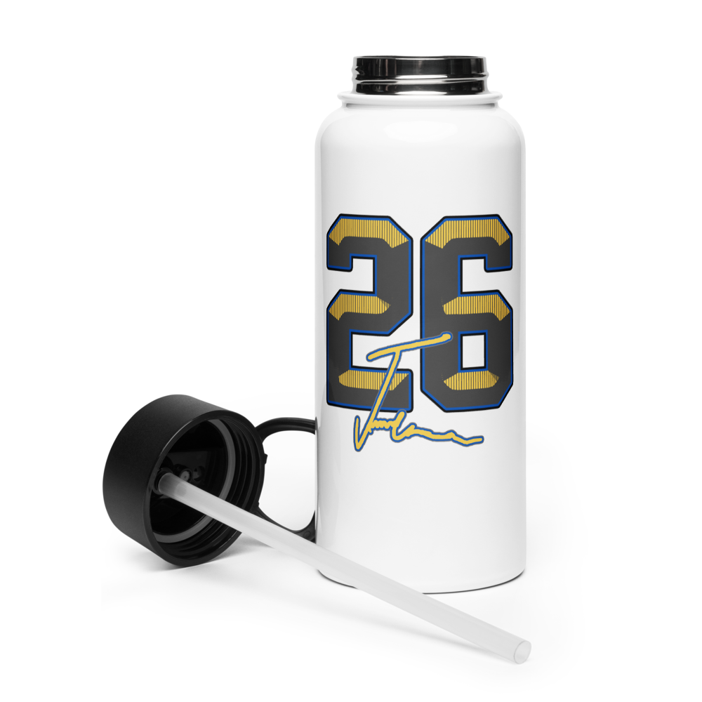 Jazzell Carter | Jersey Style Stainless Steel Water Bottle