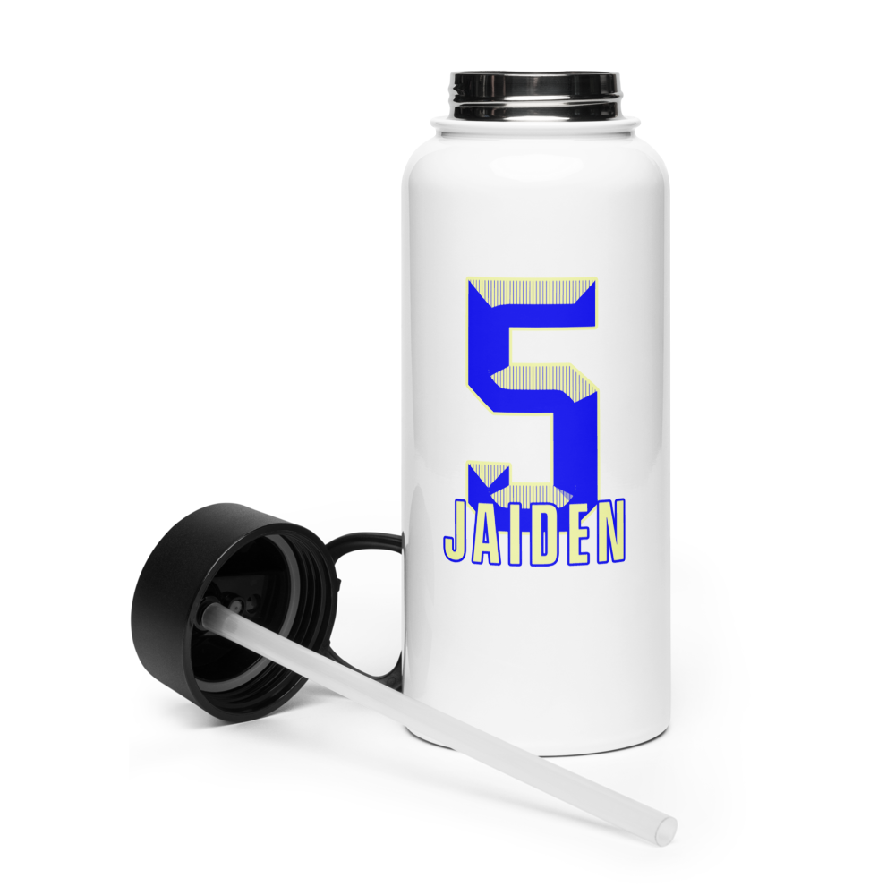Jaiden Price | Jersey Style Stainless Steel Water Bottle