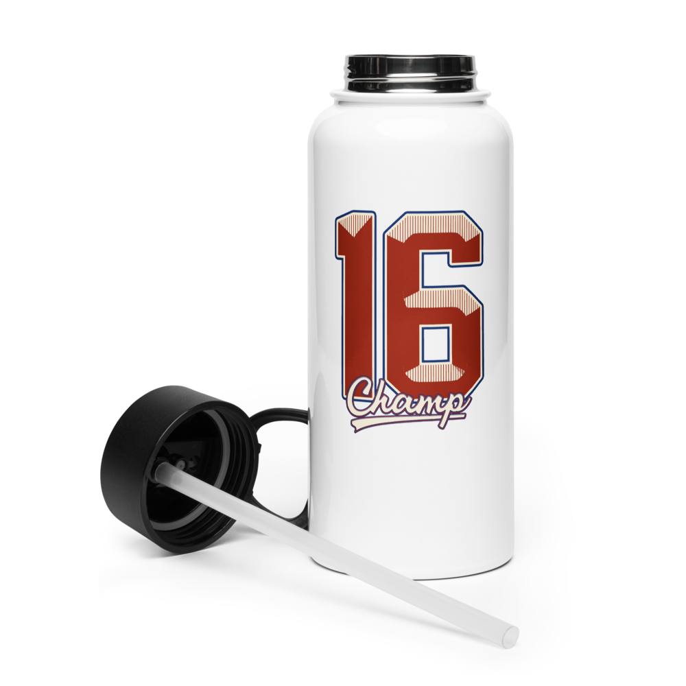Logan Cluff | Jersey Style Stainless Steel Water Bottle