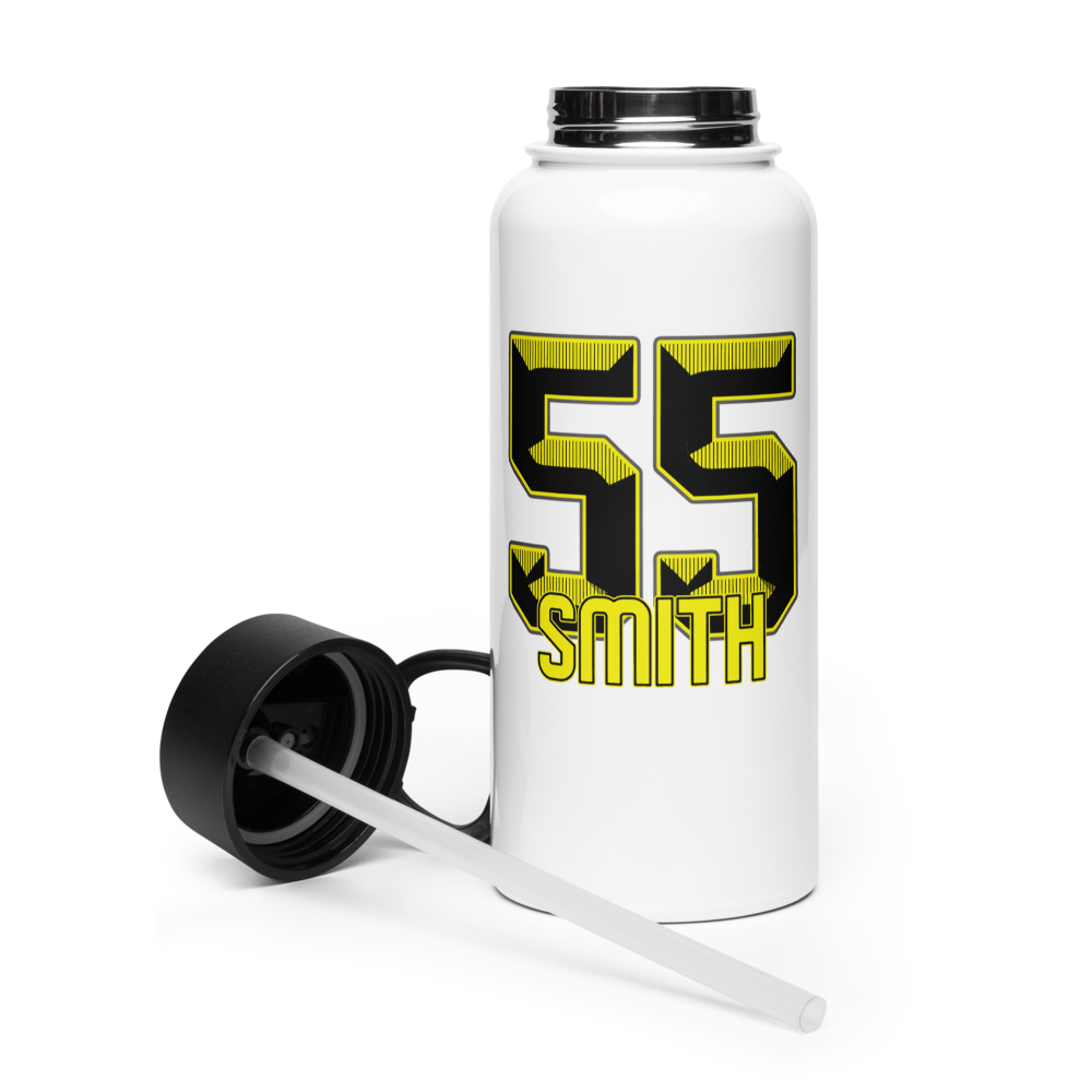 Isaiah Smith | Jersey Style Stainless Steel Water Bottle