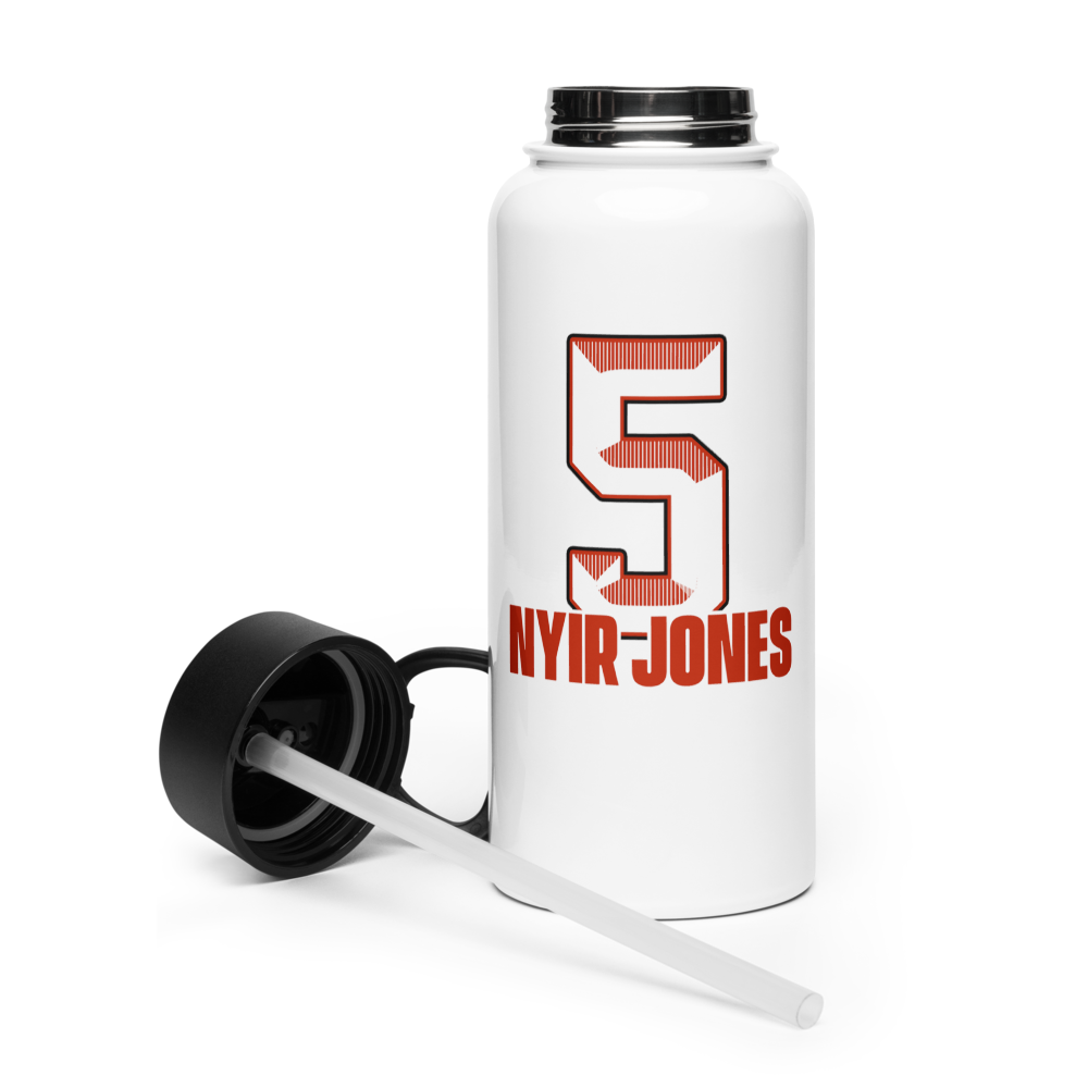 Nyir Jones | Jersey Style Stainless Steel Water Bottle