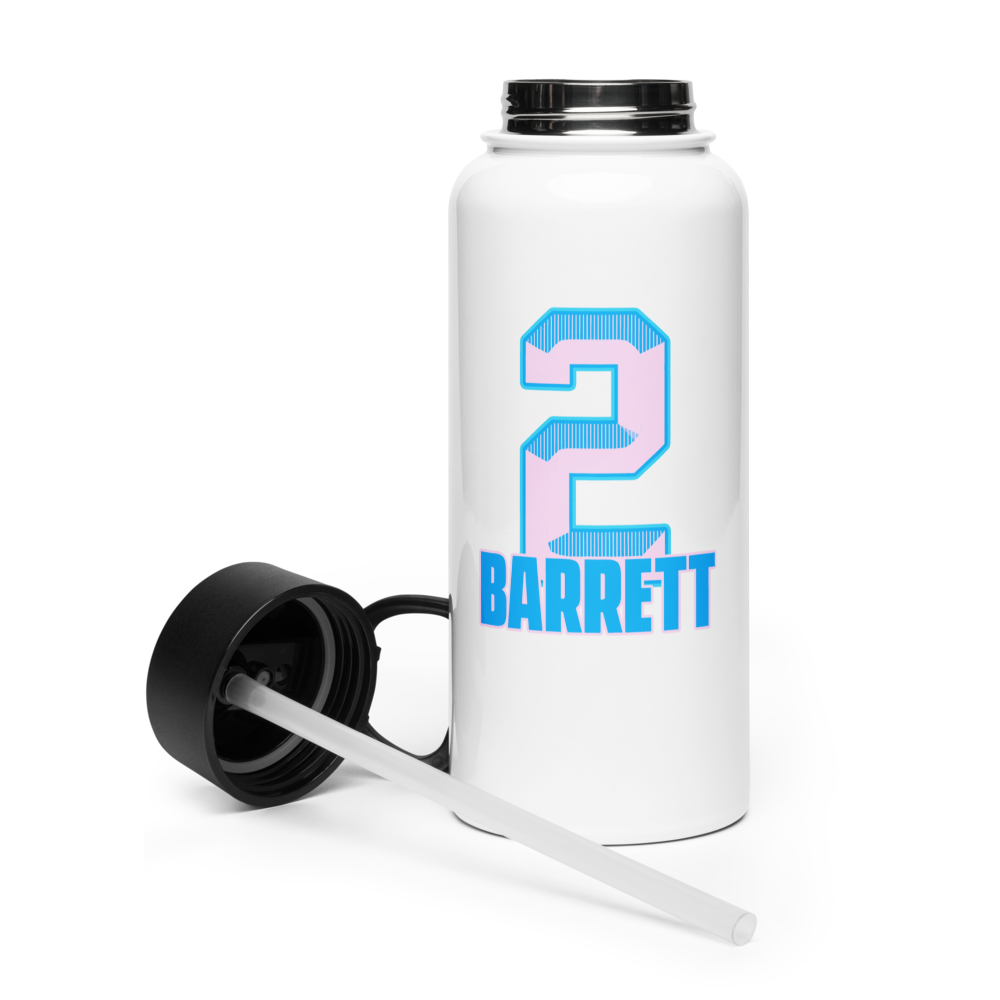 Khloe Barrett | Jersey Style Stainless Steel Water Bottle