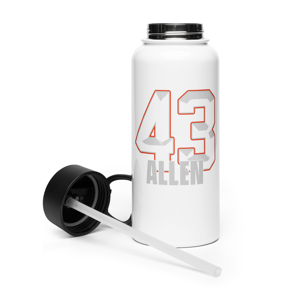 MarQuis Allen | Jersey Style Stainless Steel Water Bottle