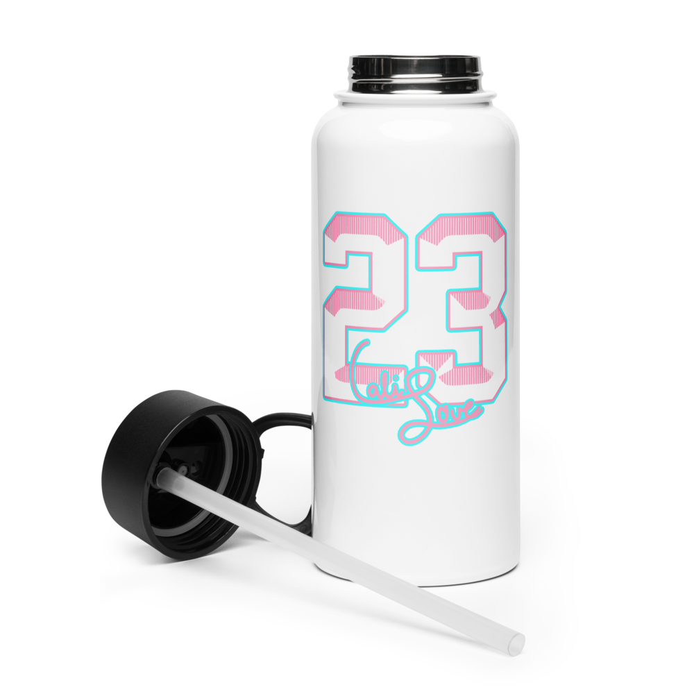 Cali Davis | Jersey Style Stainless Steel Water Bottle