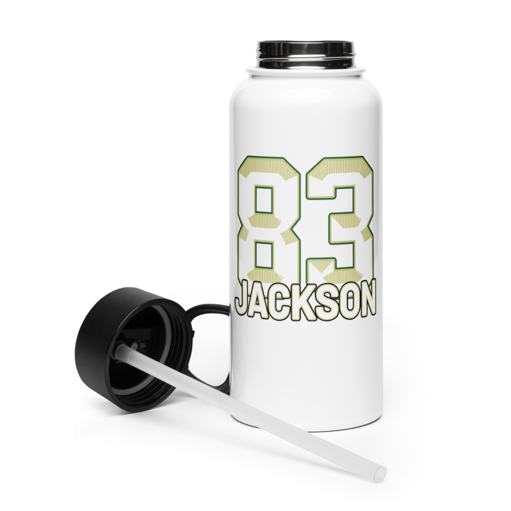 Yasser Jackson | Jersey Style Stainless Steel Water Bottle