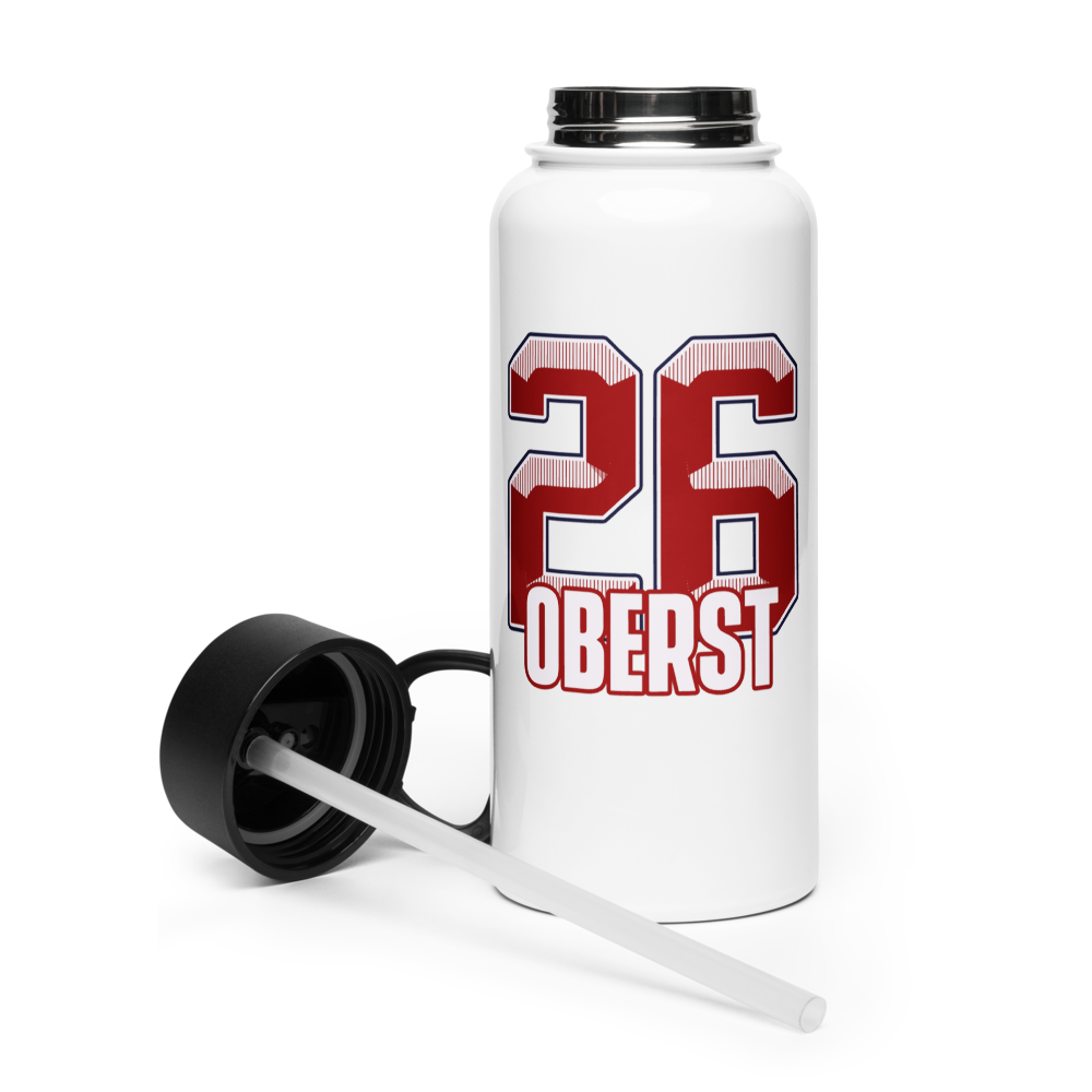Grace Oberst | Jersey Style Stainless Steel Water Bottle