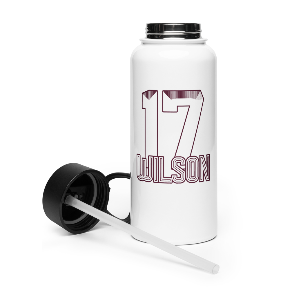 Kylie Wilson | Jersey Style Stainless Steel Water Bottle