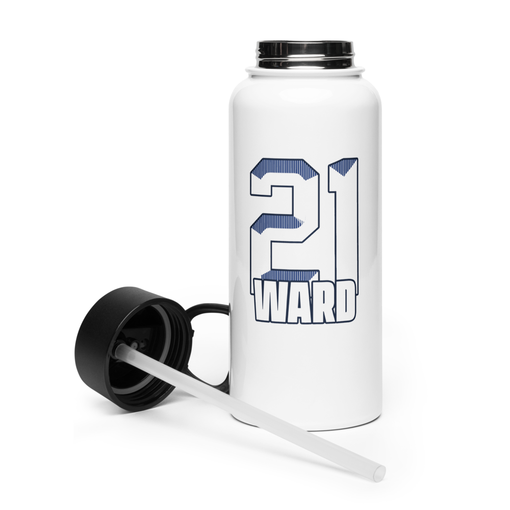Zion Ward | Jersey Style Stainless Steel Water Bottle