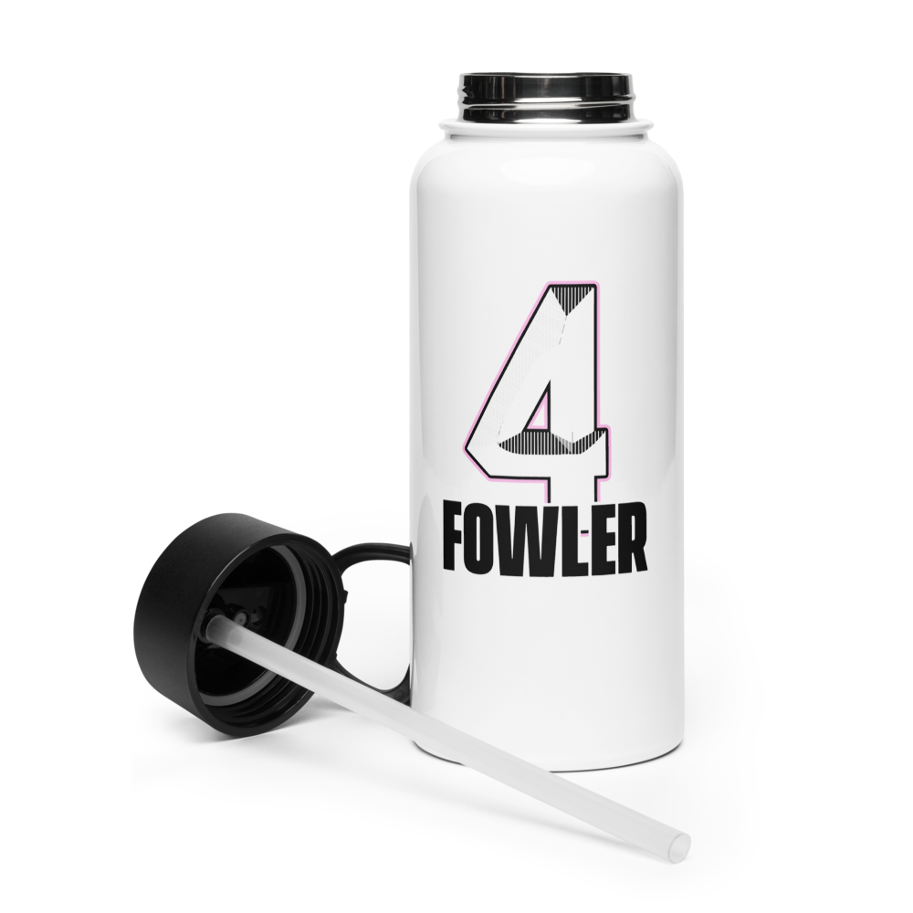 Jevin Fowler | Jersey Style Stainless Steel Water Bottle