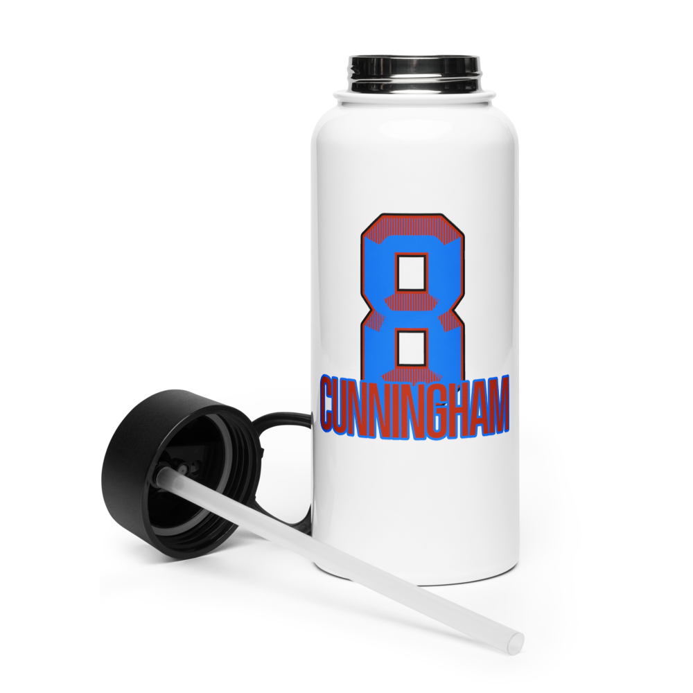 Mykayla Cunningham | Jersey Style Stainless Steel Water Bottle