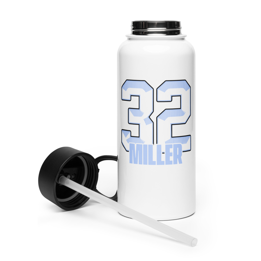 Anabelle Miller | Jersey Style Stainless Steel Water Bottle