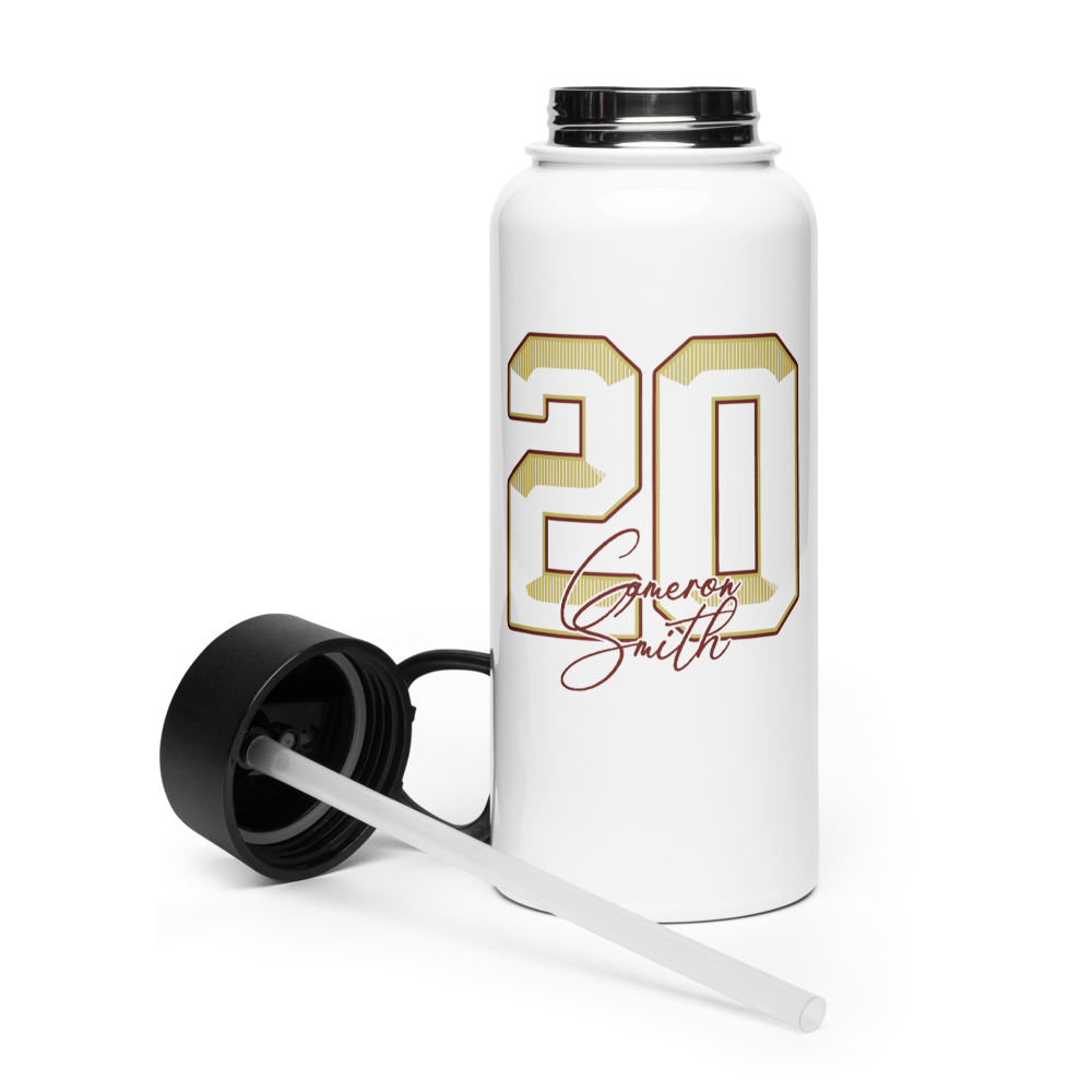Cam Smith | Jersey Style Stainless Steel Water Bottle