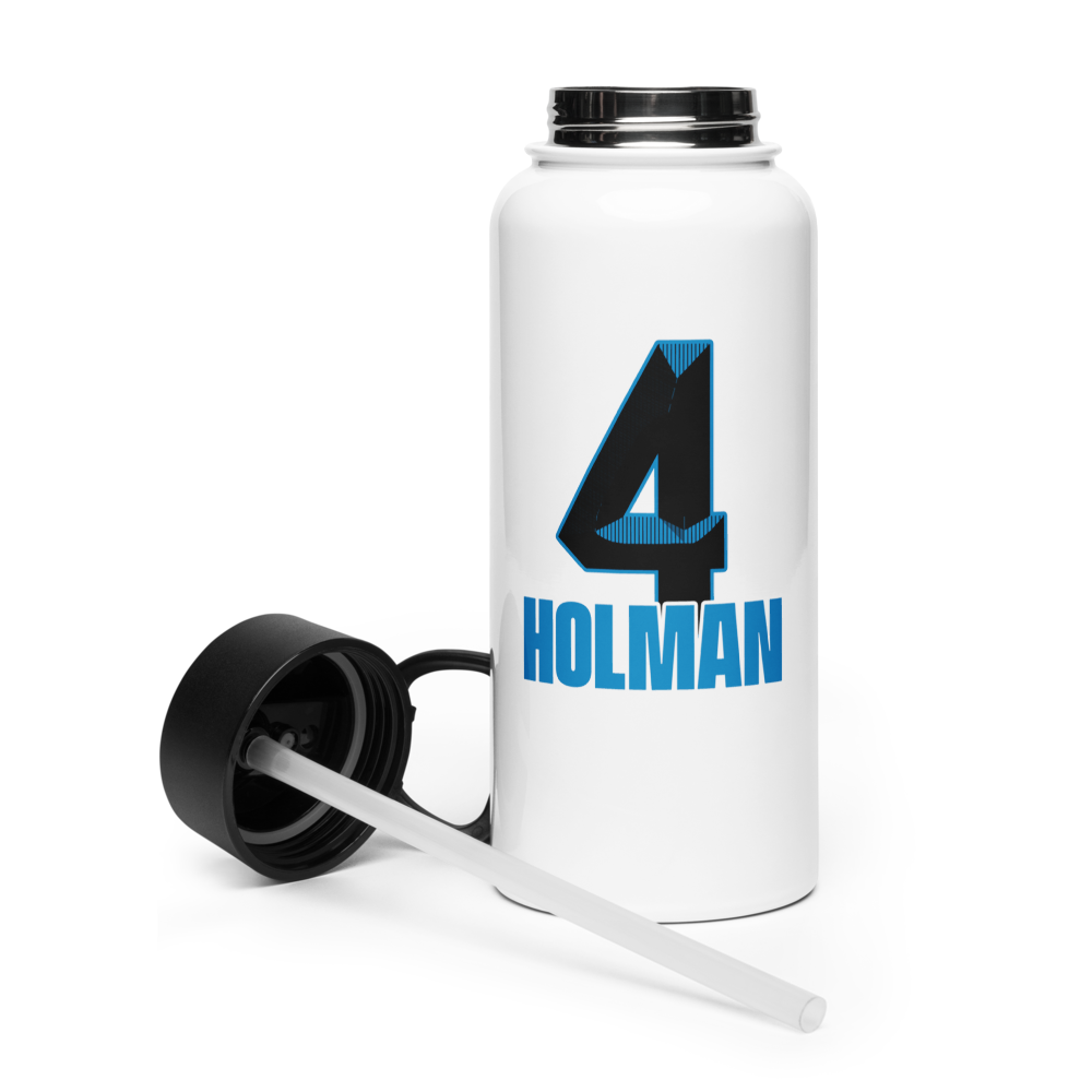 Cedric Holman | Jersey Style Stainless Steel Water Bottle