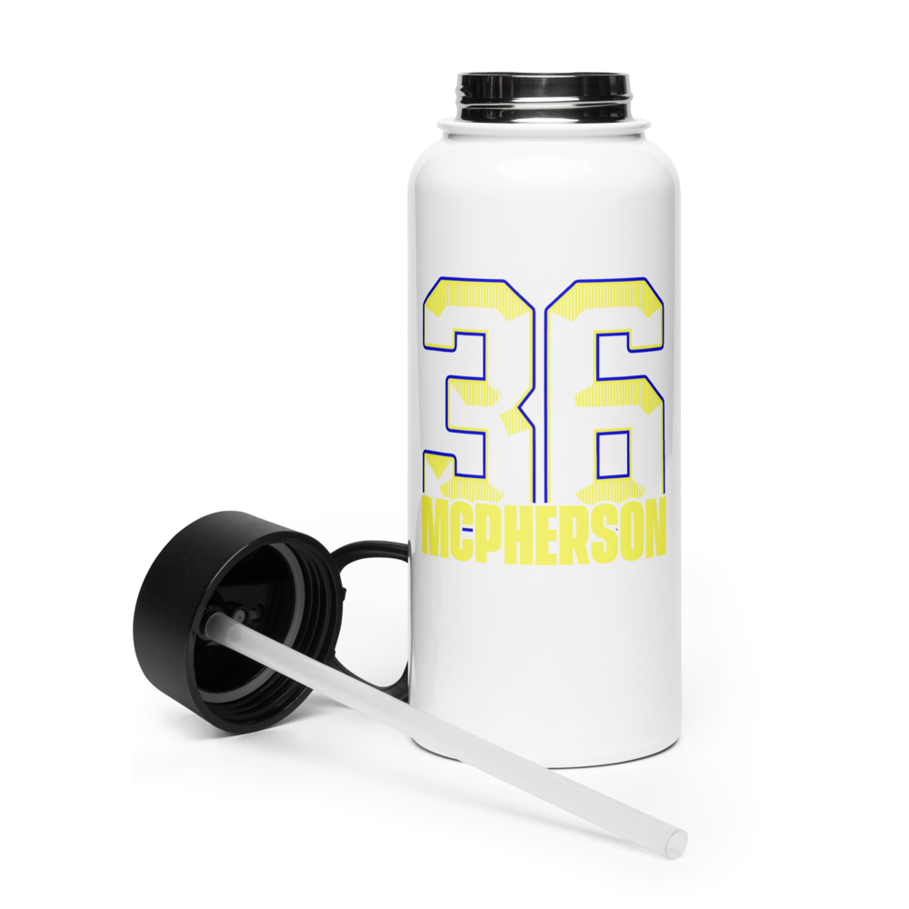 Malachi McPherson | Jersey Style Stainless Steel Water Bottle