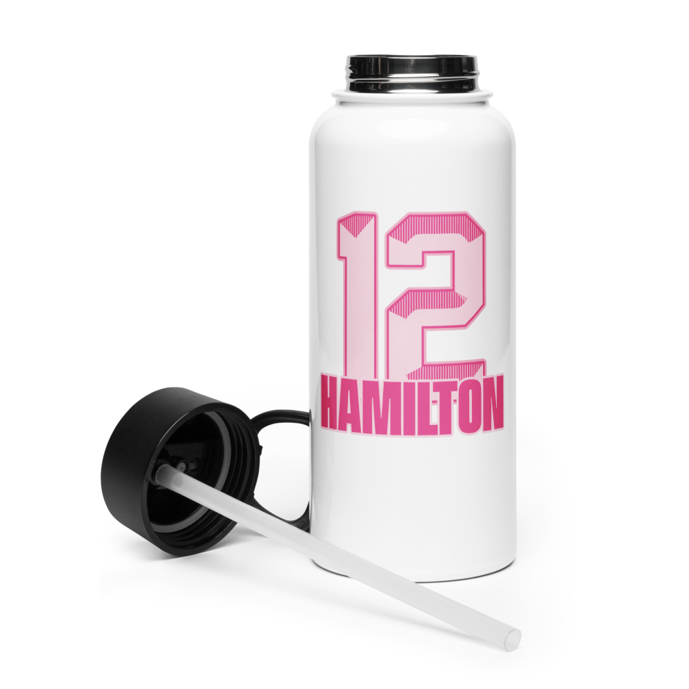 Jolie Hamilton | Jersey Style Stainless Steel Water Bottle