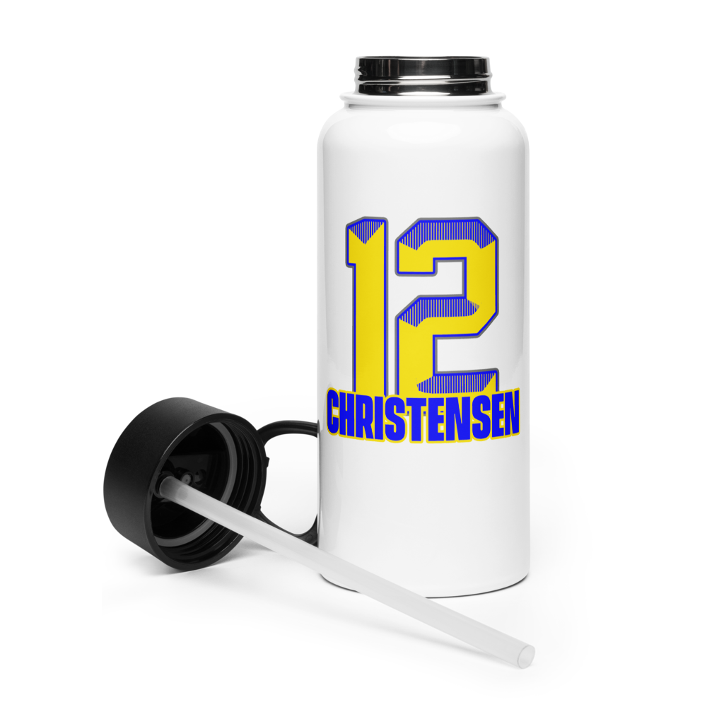 Alex Christensen | Jersey Style Stainless Steel Water Bottle
