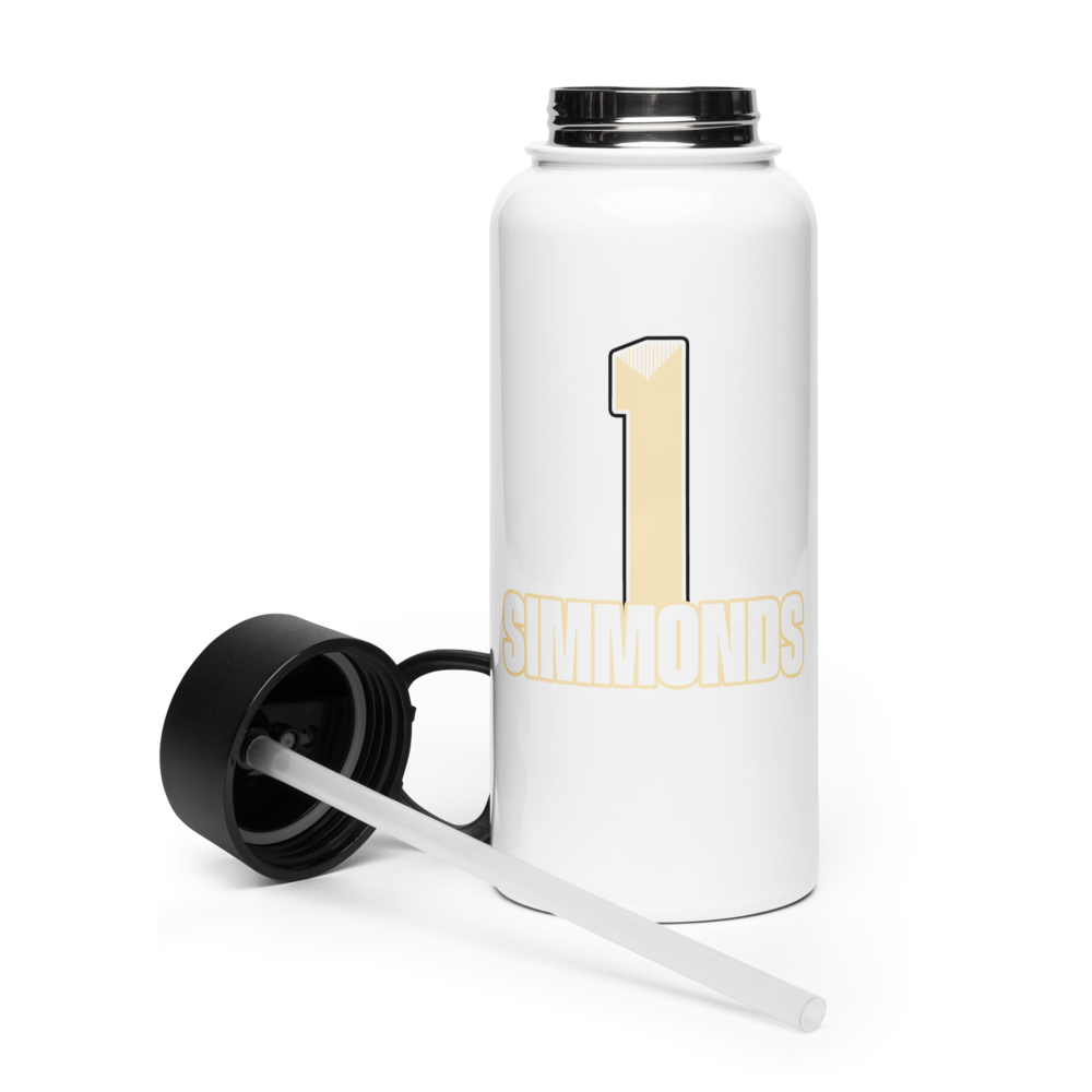 Malachi Simmonds | Jersey Style Stainless Steel Water Bottle