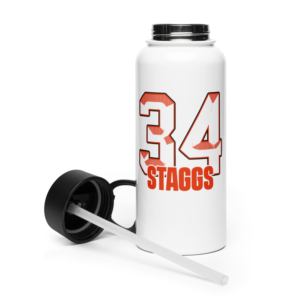 Christopher Staggs | Jersey Style Stainless Steel Water Bottle