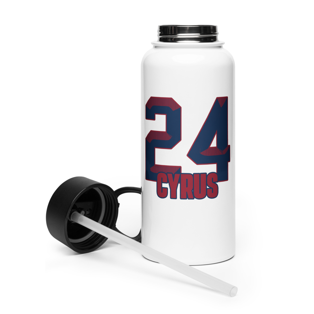Cyrus Pipkin | Jersey Style Stainless Steel Water Bottle
