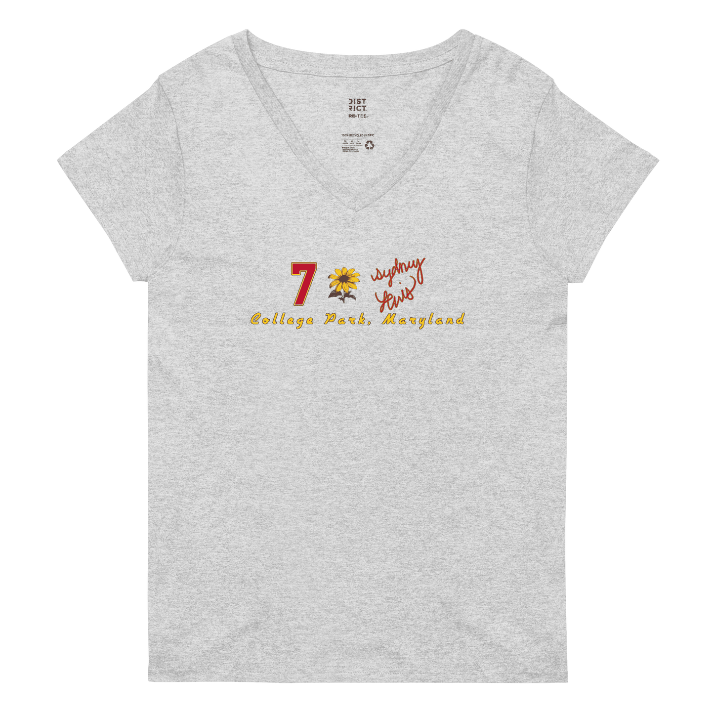 Sydney Lewis | Player Patch V-neck T-shirt - Clutch -