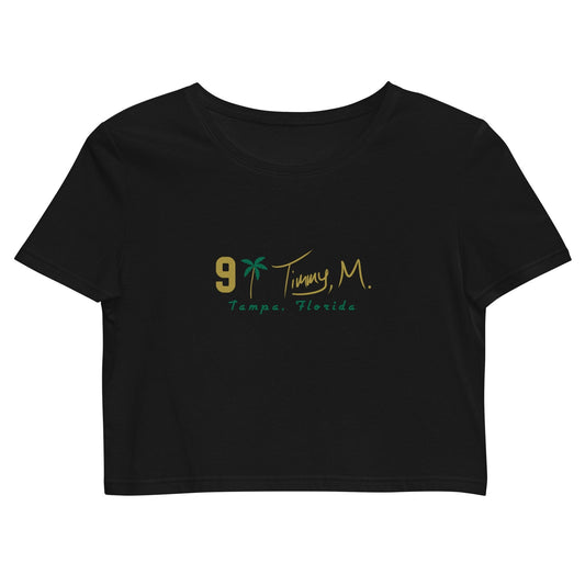Timmy McClain | Player Patch Organic Crop Top - Clutch - Clothing