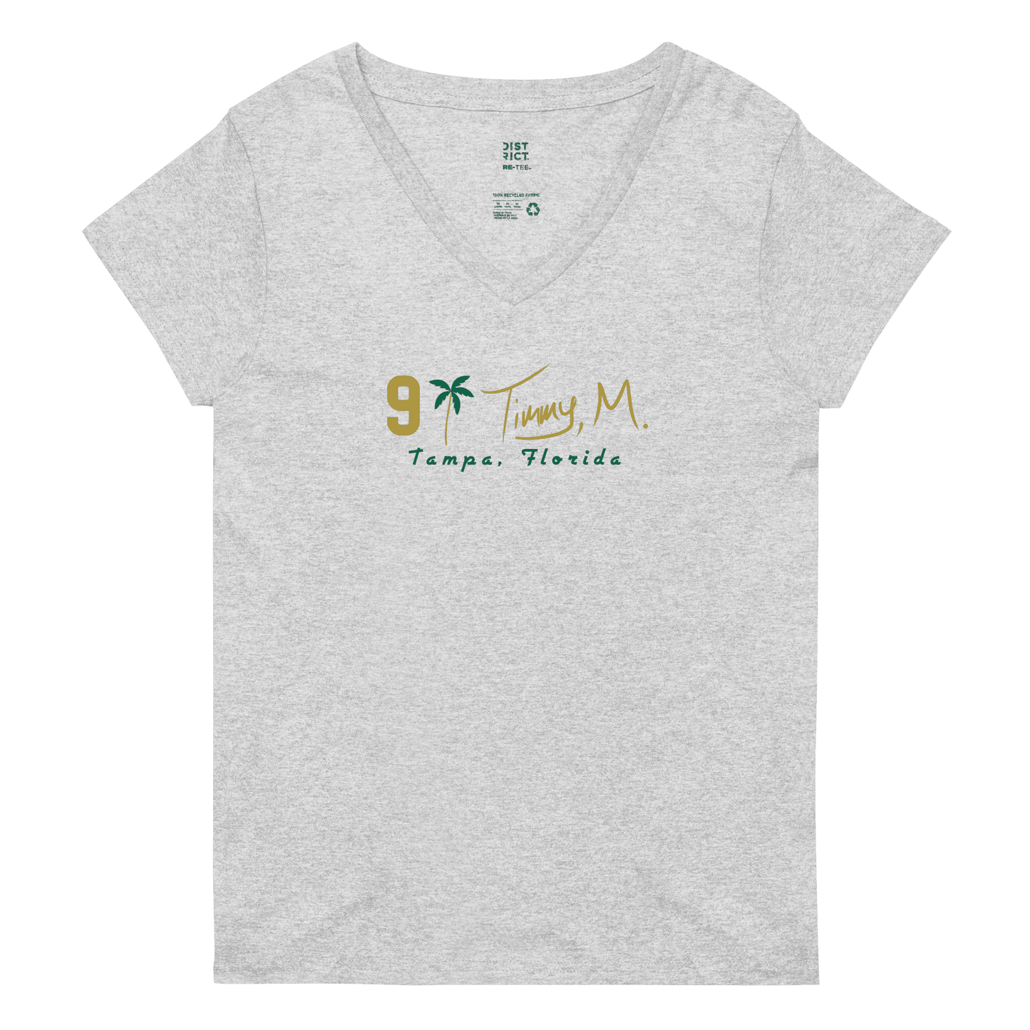 Timmy McClain | Player Patch V-neck T-shirt - Clutch - Clothing