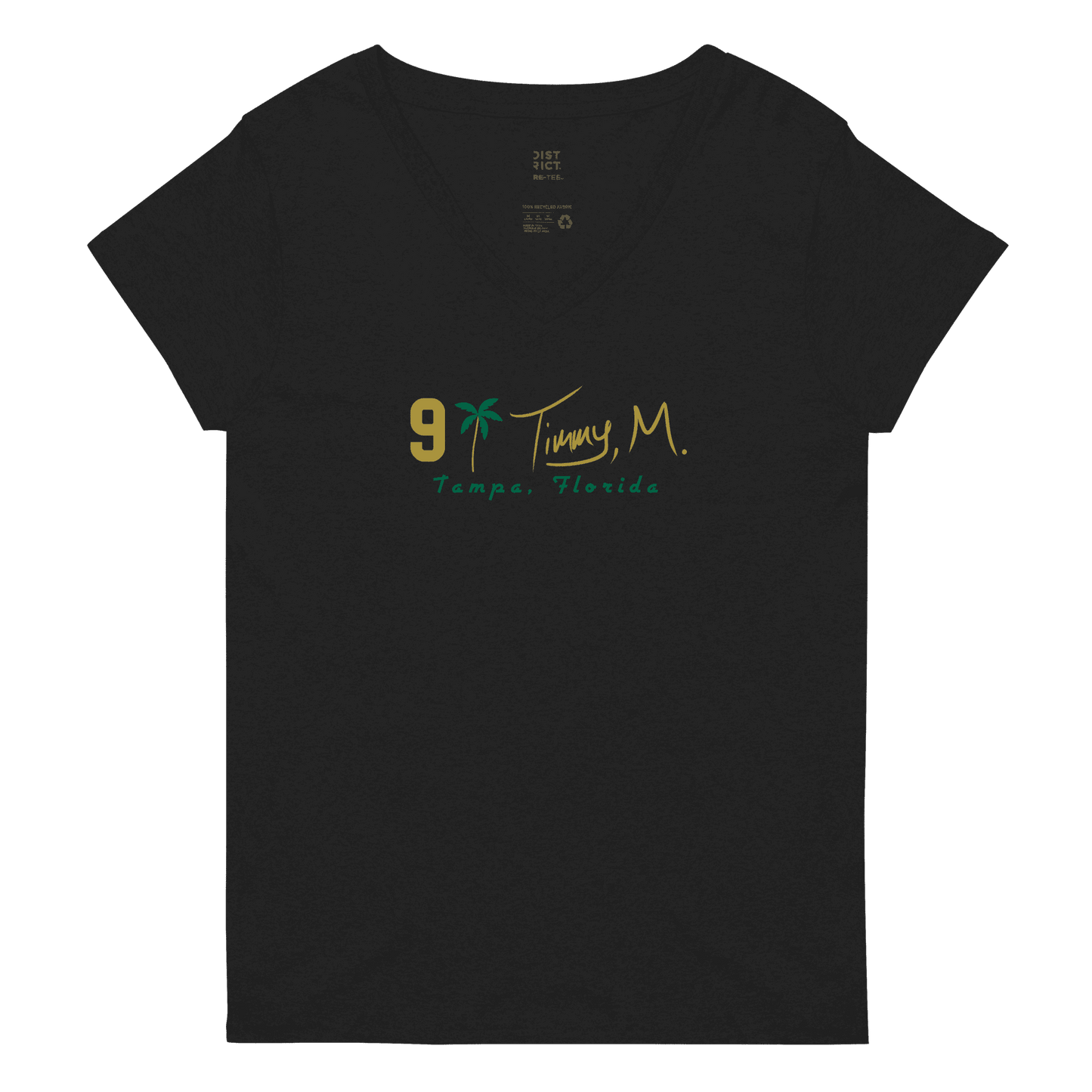 Timmy McClain | Player Patch V-neck T-shirt - Clutch - Clothing