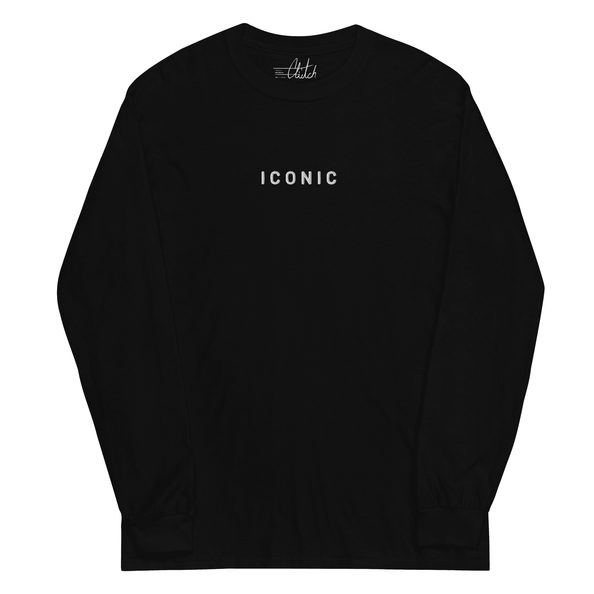 Touch Greatness | Back Print Long Sleeve Shirt - Clutch -