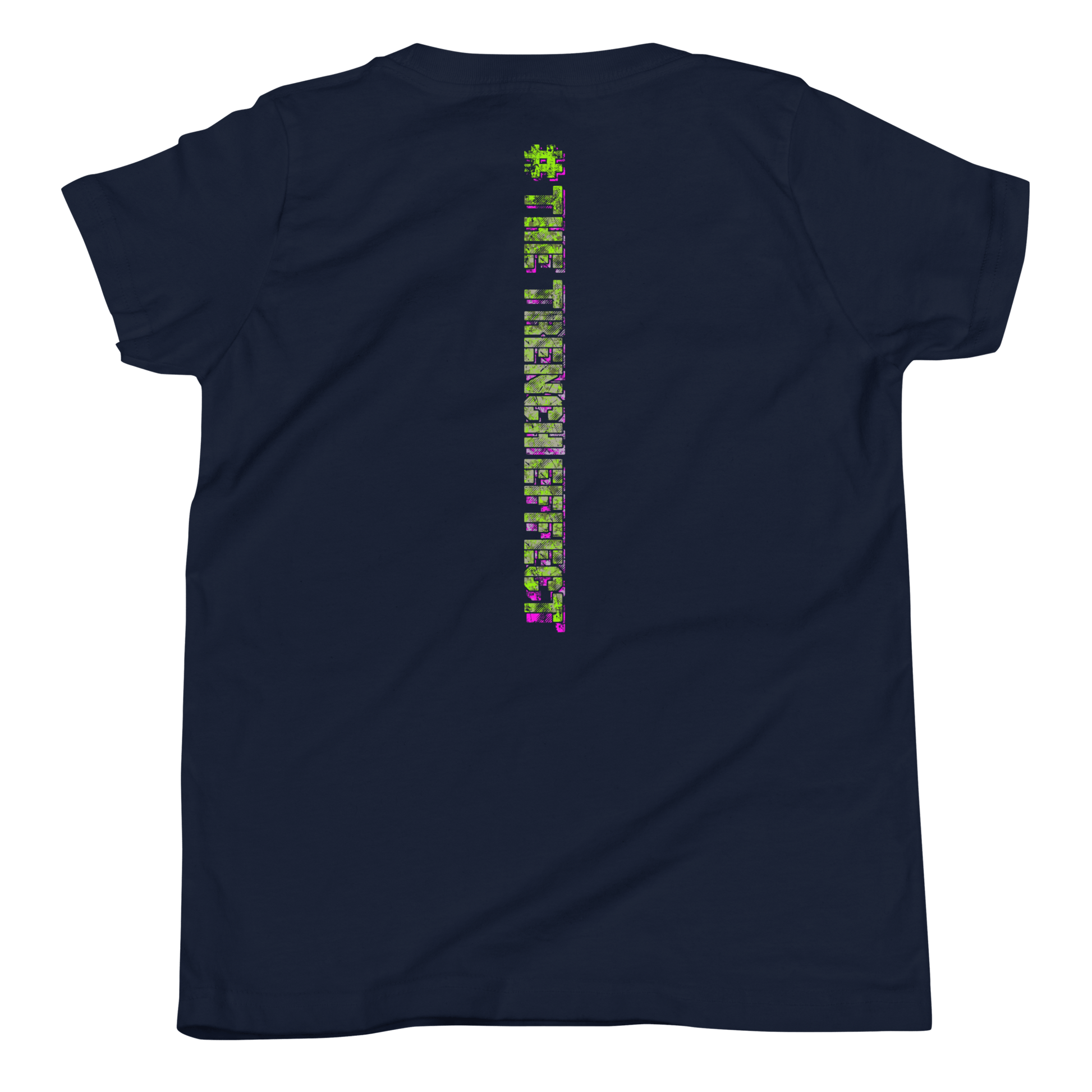 Trench | Green Glitch Youth T-shirt - Clutch -