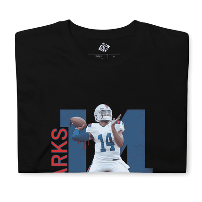 Tyriq Starks | Mural Front Print T-shirt - Clutch - Clothing