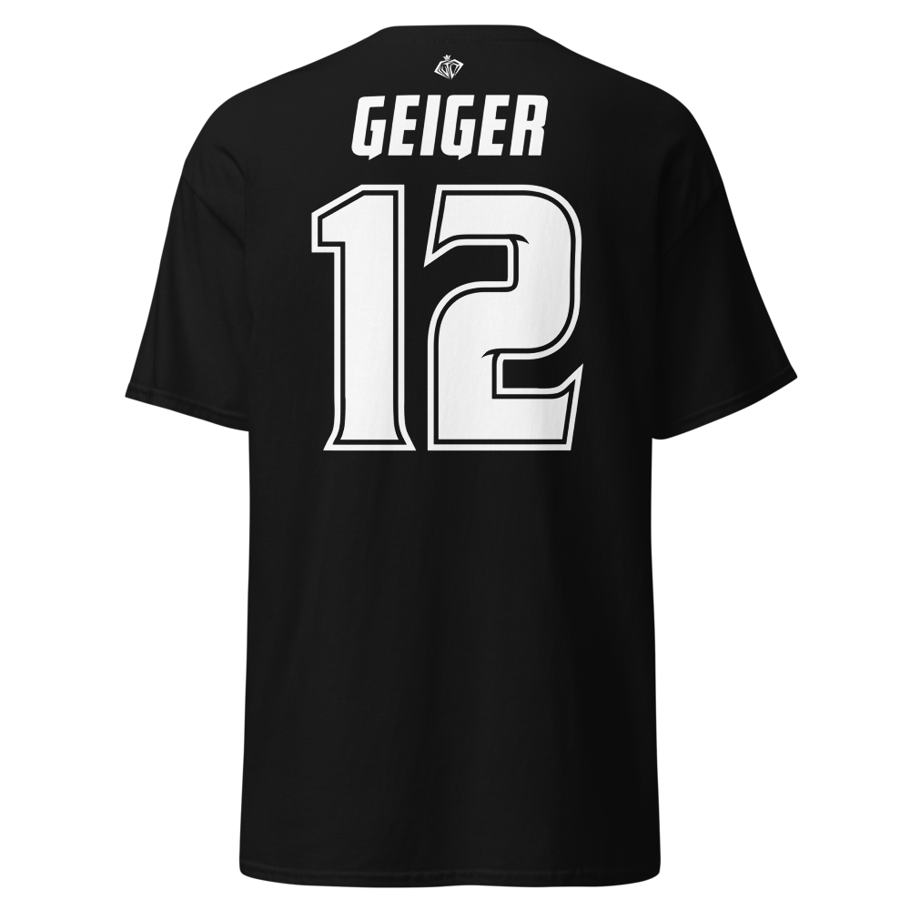Jackson Geiger | Black & White Jersey-Style Shirt