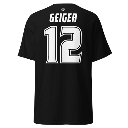 Jackson Geiger | Black & White Jersey-Style Shirt