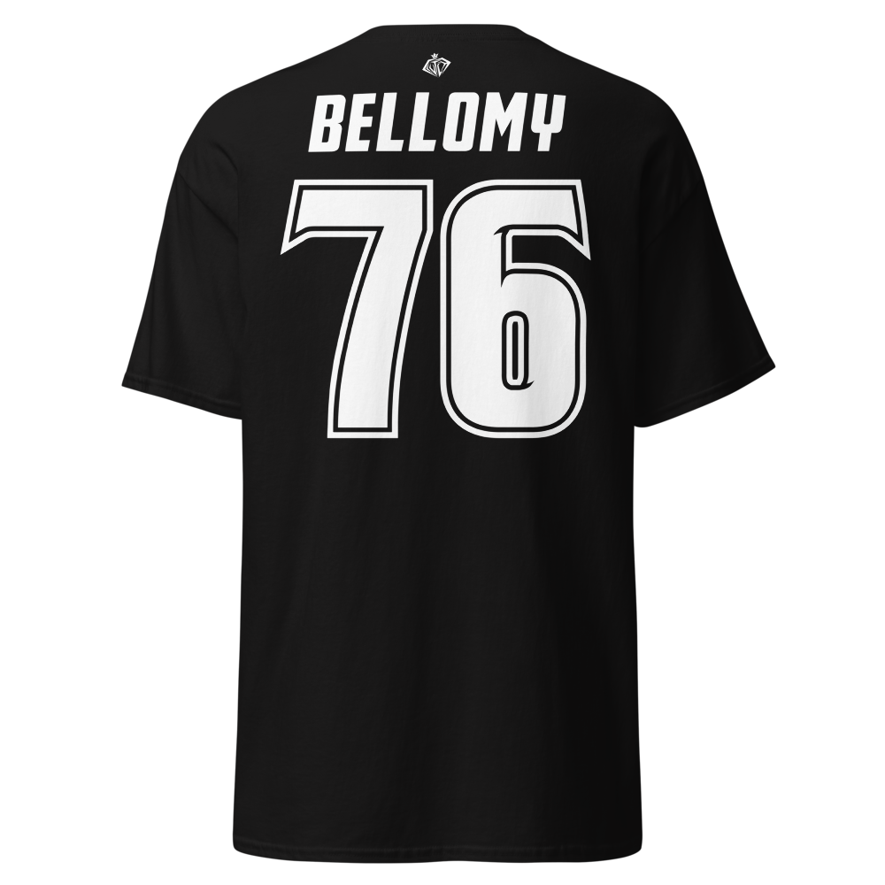 Colin Bellomy | Black & White Jersey-Style Shirt