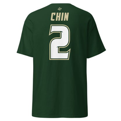 Grace Chin | Bulls Chalk Jersey-Style Shirt