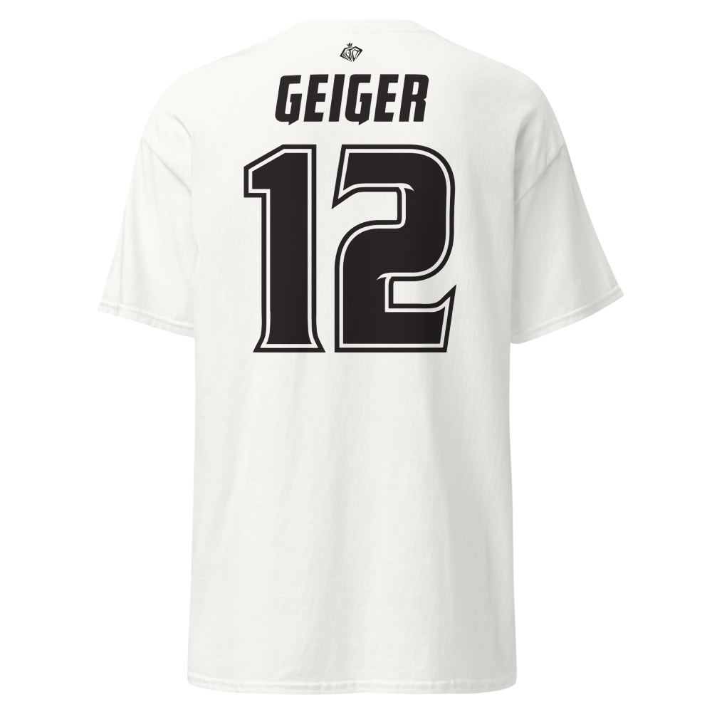 Jackson Geiger | Black & White Jersey-Style Shirt