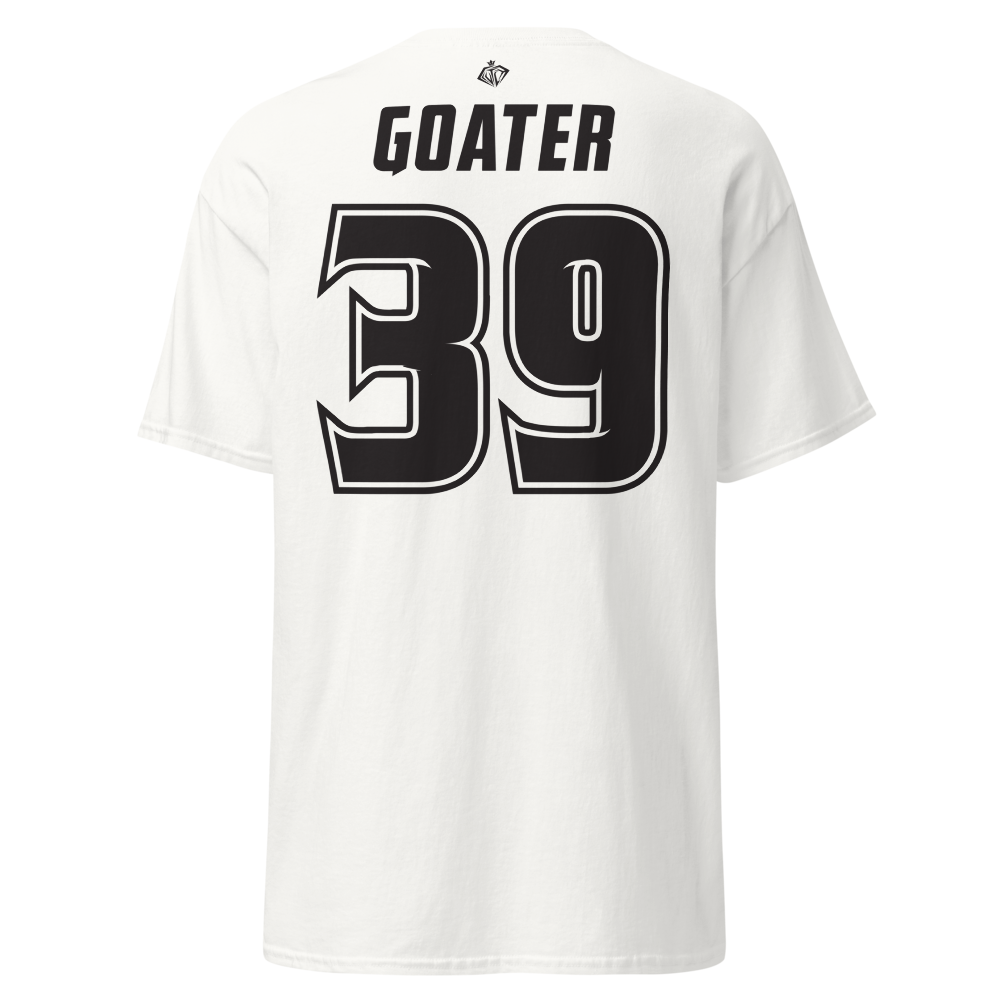 Luke Goater | Black & White Jersey-Style Shirt