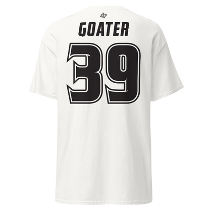 Luke Goater | Black & White Jersey-Style Shirt