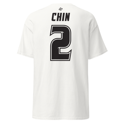 Grace Chin | Black & White Jersey-Style Shirt