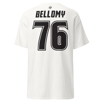 Colin Bellomy | Black & White Jersey-Style Shirt