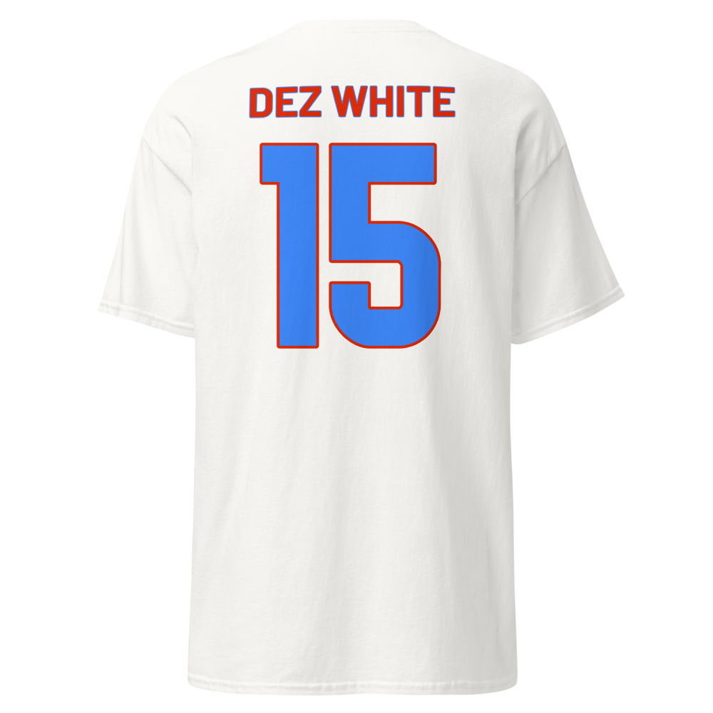 Dezman White | Jersey Style Shirt