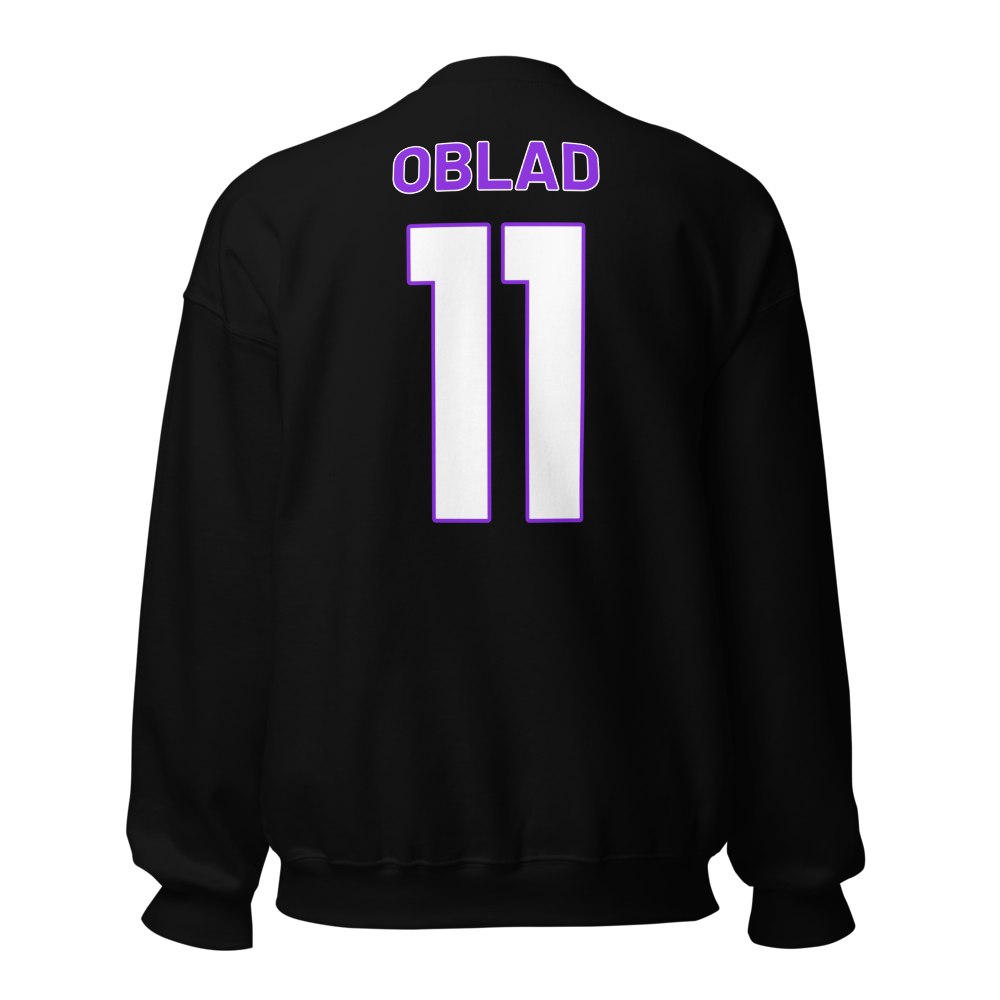 Gentry Oblad | Jersey Style Crewneck Sweatshirt