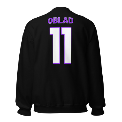 Gentry Oblad | Jersey Style Crewneck Sweatshirt