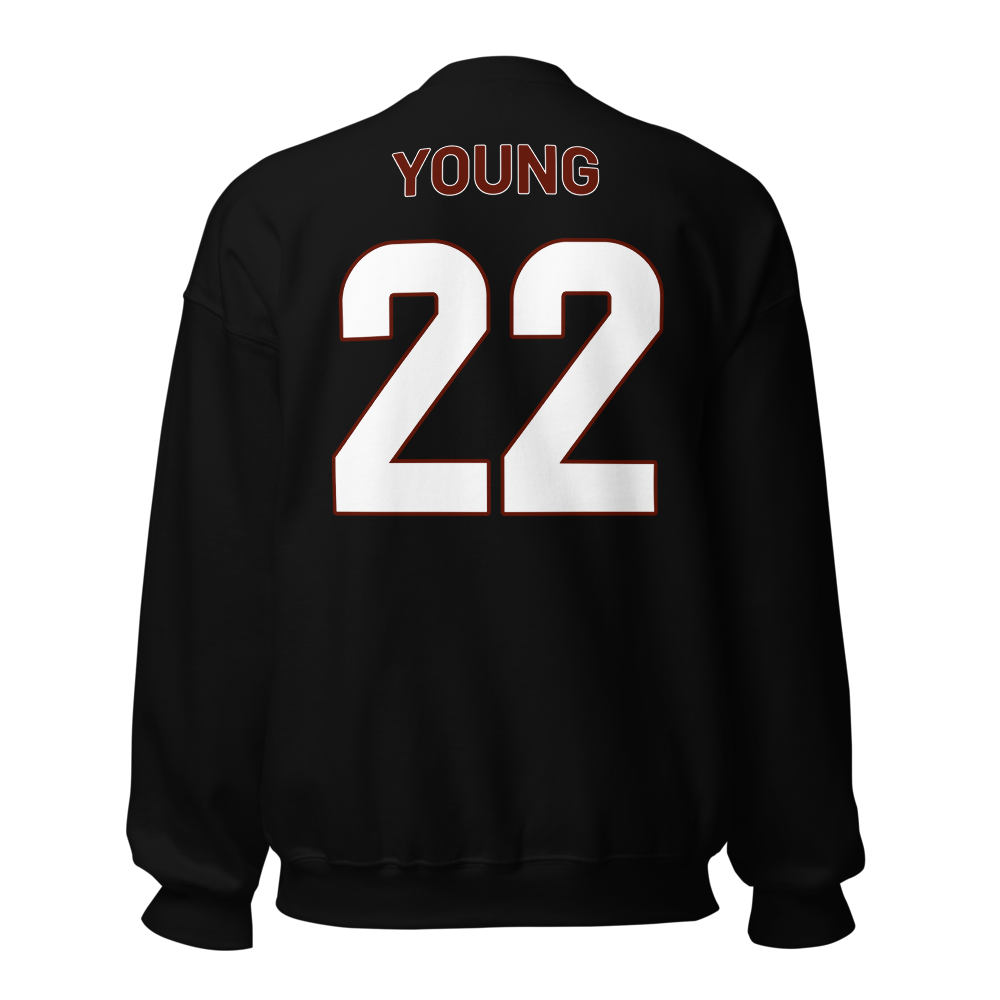 Avery Young | Jersey Style Crewneck Sweatshirt