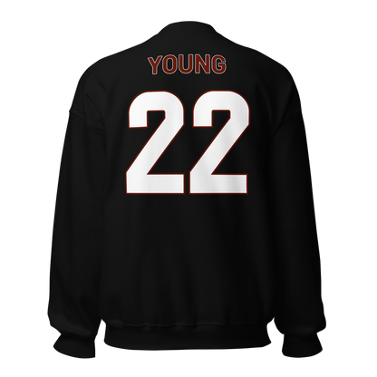 Avery Young | Jersey Style Crewneck Sweatshirt