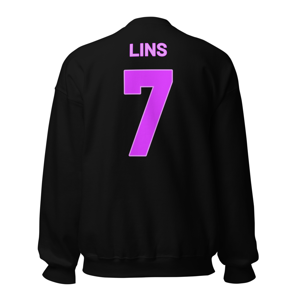 Jensyn Lins | Jersey Style Crewneck Sweatshirt