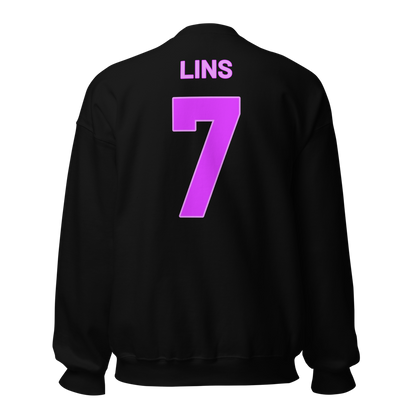 Jensyn Lins | Jersey Style Crewneck Sweatshirt